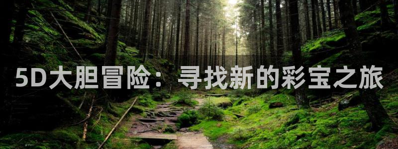 NG大舞台招商：5D大胆冒险：寻找新的彩宝之旅